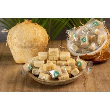 Kẹo dừa không đường Cocofarm - Giảm 15% chỉ 85.000đ, thơm ngon, tốt cho sức khỏe