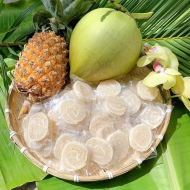 Kẹo Dừa Non Cuộn 500g Hương Vị Quê Nhà - Ít Ngọt, Giá Siêu Tiết Kiệm 115k 3