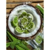 Kẹo Dừa Non Cuộn Sầu Riêng Lá Dứa - Ít Ngọt, Giá Giảm 59.000 VNĐ, Vị Thơm Ngon