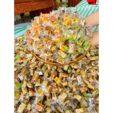 Kẹo dừa non trái cây khô không đường 500g - Giá ưu đãi 80.000₫, ngon, bổ dưỡng