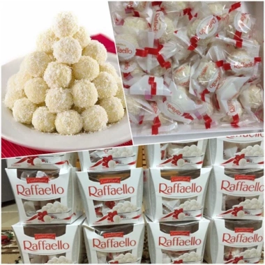Kẹo Dừa Raffaelo NGA 150g - Socola Bọc Dừa, Nội Địa, Giảm 22% Chỉ 195.000₫ Kẹo Dừa Raffaelo NGA 150g - Socola Bọc Dừa, Nội Địa, Giảm 22% Chỉ 195.000₫