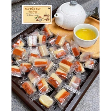 Kẹo Dừa Sáp Cafe Muối Dẻo Thơm Béo Ngậy Hương Cafe Đậm Đà - Giá ưu đãi 69.000đ