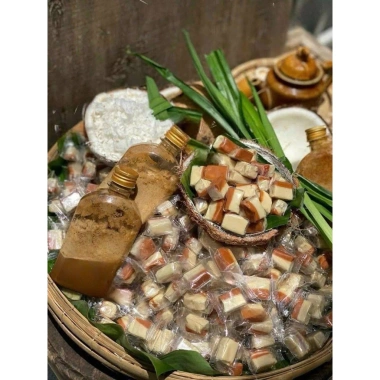 Kẹo Dừa Sáp Cafe Muối Dẻo Thơm Béo Ngậy Hương Cafe Đậm Đà - Giá ưu đãi 69.000đ