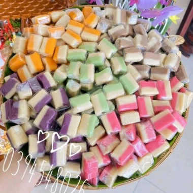 Kẹo dừa sáp ngũ vị không đường, ít ngọt nhất, 100g/300g/500g - Giá ưu đãi 90.000đ