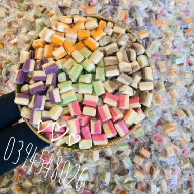 Kẹo dừa sáp ngũ vị không đường, ít ngọt nhất, 100g/300g/500g - Giá ưu đãi 90.000đ