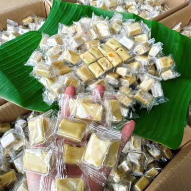 Kẹo Dừa Sáp Nhân Mứt Trái Cây Ít Ngọt Thơm Béo 500g Giá 90.000 VNĐ Giảm Đặc Biệt