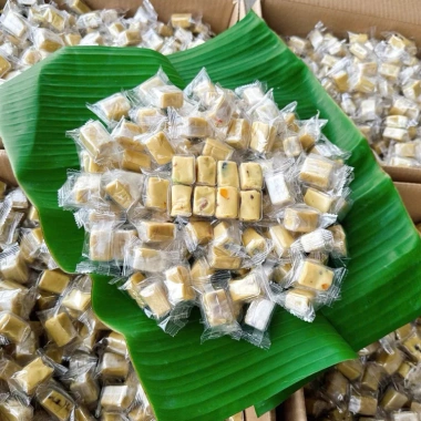 Kẹo Dừa Sáp Nhân Mứt Trái Cây Ít Ngọt Thơm Béo 500g Giá 90.000 VNĐ Giảm Đặc Biệt