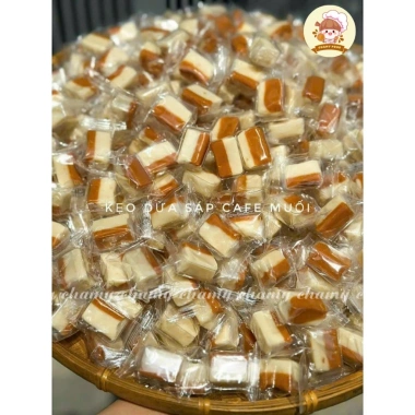 Kẹo dừa sáp non vị cà phê Chamy Food - Đặc sản Bến Tre thơm ngon, chỉ 52.000₫