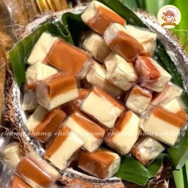 Kẹo dừa sáp non vị cà phê Chamy Food - Đặc sản Bến Tre thơm ngon, chỉ 52.000₫