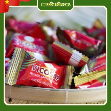 Kẹo dứa sap Vicosap 350g - Nguyên chất, hương dứa tươi, xuất khẩu, giá ưu đãi 204.820đ