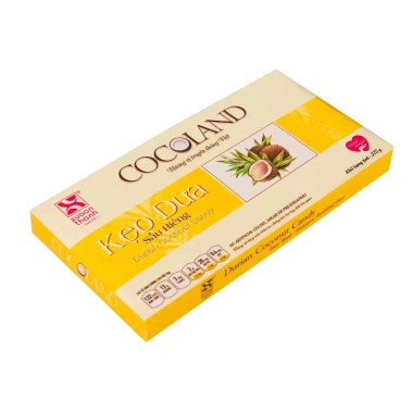 Kẹo dừa sầu riêng Xuân Thanh 375g - Giảm giá, vị thơm ngon, chỉ 50.001₫