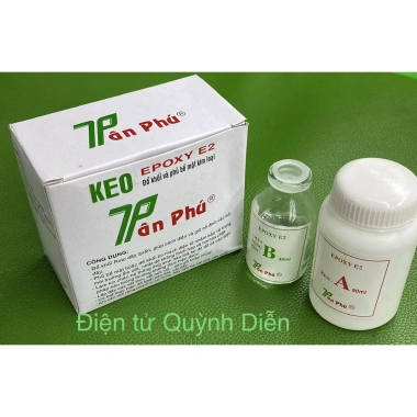 Keo EPOXY A+B Tân Phú - Đông Cứng Rotor, Stator, Linh Kiện Điện Tử Quỳnh Diễn Keo EPOXY A+B Tân Phú - Đông Cứng Rotor, Stator, Linh Kiện Điện Tử Quỳnh Diễn