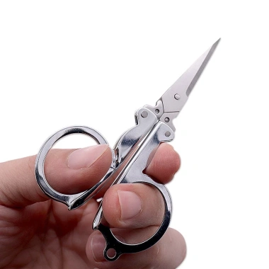 Kéo gấp lưỡi dao mini sắc nét, cắt thủ công, du lịch, thợ may - chỉ 19.800đ