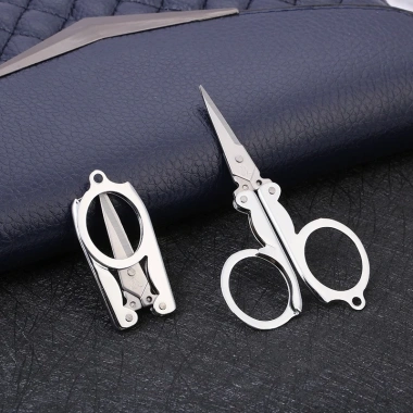Kéo gấp lưỡi dao mini sắc nét, cắt thủ công, du lịch, thợ may - chỉ 19.800đ