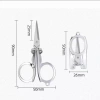 Kéo gấp lưỡi dao mini sắc nét, cắt thủ công, du lịch, thợ may - chỉ 19.800đ 8