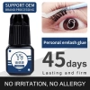 Keo ghép mi hiện vật 5/10/12ml - Bền, không kích ứng, chống thấm, dính đen, sấy nhanh, kéo dài mi