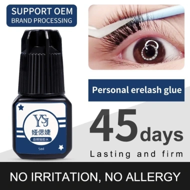 Keo ghép mi hiện vật 5/10/12ml - Bền, không kích ứng, chống thấm, dính đen, sấy nhanh, kéo dài mi
