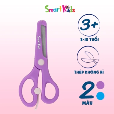 Kéo học sinh Smartkids SC09 cho bé từ 5 tuổi - Thiết kế an toàn, giảm giá 20.800₫ 2 Kéo học sinh Smartkids SC09 cho bé từ 5 tuổi - Thiết kế an toàn, giảm giá 20.800₫ 2