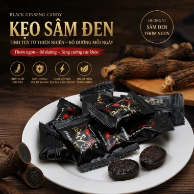 Kẹo Hồng Sâm Đen Hàn Quốc Ecobin - Tăng sức đề kháng, tốt cho sức khỏe - 21.216 VND 2