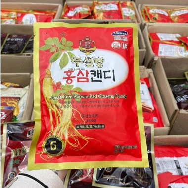 Kẹo Hồng Sâm Hàn Quốc chính hãng - Vitamin tăng tỉnh táo, chỉ 40.000đ