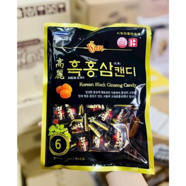 Kẹo Hồng Sâm Hàn Quốc chính hãng - Vitamin tăng tỉnh táo, chỉ 40.000đ