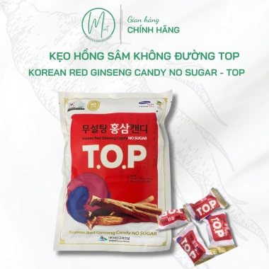Kẹo Hồng Sâm Không Đường T.O.P Daesan Hàn Quốc 500g - 99.000đ, Tăng Năng Lượng, Bổ Sâm 5