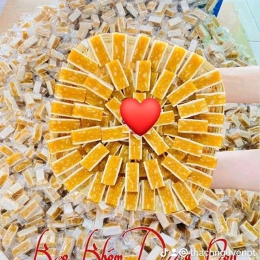 Kẹo khóm dừa non 1kg - mềm dẻo, chua ngọt, giá ưu đãi 190.000₫ 2