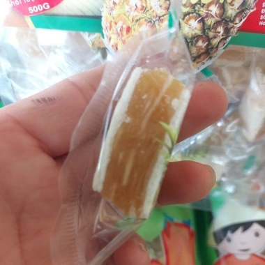 Kẹo khóm dừa non Hồng Vân 500g ngọt nhẹ, giá ưu đãi 100.000đ, chỉ 128.000đ