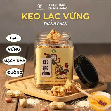 Kẹo Lạc Vừng Truyền Thống: Thơm Giòn, Ít Ngọt, Lành Mạnh, Giá Ưu Đãi 60.000đ