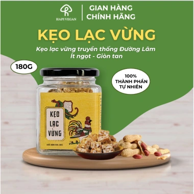 Kẹo Lạc Vừng Truyền Thống: Thơm Giòn, Ít Ngọt, Lành Mạnh, Giá Ưu Đãi 60.000đ