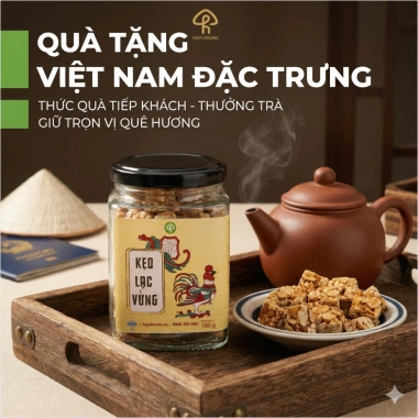 Kẹo Lạc Vừng Truyền Thống: Thơm Giòn, Ít Ngọt, Lành Mạnh, Giá Ưu Đãi 60.000đ