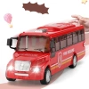 Kéo Lại Xe Buýt Trường Đồ Chơi - Vận Chuyển Cảnh Sát, Cứu Hỏa, Ưu Đãi 203.391₫ 9