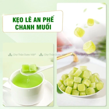 Kẹo lê an phế chanh muối 100g - Thanh nhiệt, giảm ho, hơi thở thơm mát - Giá chỉ 18.000đ 3