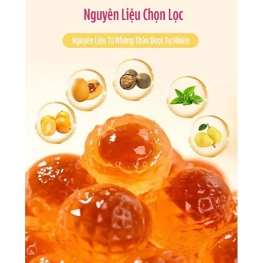 Kẹo Lê An Phế Mật Ong Thanh Nhiệt Tiêu Đờm - Thơm Ngon, Giá 26.000₫ Ăn Vặt Deku