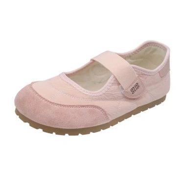 Kẹo Màu Mũi Tròn Velcro Giày Ballet Hàn Quốc Mary Jane APA6, Giá ưu đãi 378.323₫