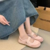 Kẹo Màu Mũi Tròn Velcro Giày Ballet Hàn Quốc Mary Jane APA6, Giá ưu đãi 378.323₫ 7