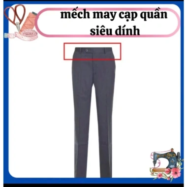 Keo Mếch Cạp Cứng 4cm Dễ Dùng May Cạp Quần Giá Ưu Đãi 12.999 VNĐ