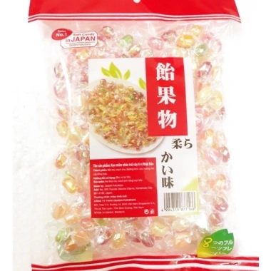 Kẹo mềm kim cương 8 vị trái cây Nhật Bản 200g Giá 25.000, dẻo thơm ngon