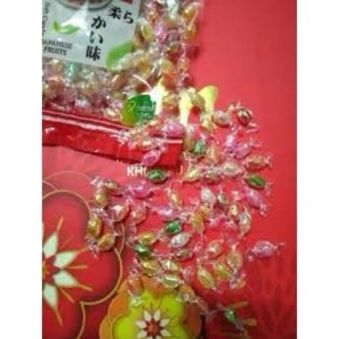 Kẹo mềm kim cương 8 vị trái cây Nhật Bản 200g Giá 25.000, dẻo thơm ngon