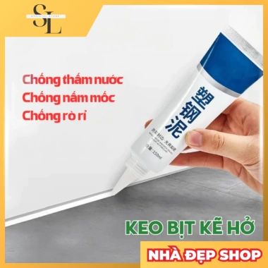 Keo Miết Mạch Siêu Dính Khô Nhanh 42.000đ Bịt Kẽ Hở Chống Thấm, Trám Kín Viền Gạch Nhà Tắm, Bồn Rửa Tay 2