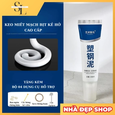 Keo Miết Mạch Siêu Dính Khô Nhanh 42.000đ Bịt Kẽ Hở Chống Thấm, Trám Kín Viền Gạch Nhà Tắm, Bồn Rửa Tay 3