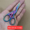 Kéo mini inox 7 màu sắc bén hình con chim - Đẹp, bền, giá chỉ 10.680đ 3