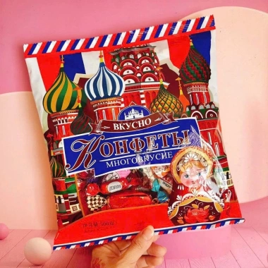 Kẹo mix Lâu Đài Nga Bkycho 500g - Nhiều vị thơm ngon, ưu đãi 109k, ăn vặt Bingo
