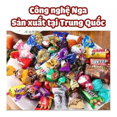 Kẹo mix Lâu Đài Nga Bkycho 500g - Nhiều vị thơm ngon, ưu đãi 109k, ăn vặt Bingo