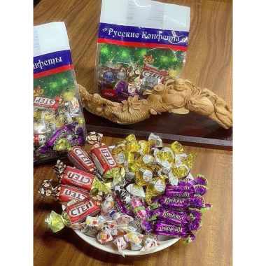 Kẹo Mix Vị Nga 450g Megalucy - Socola và Trái Cây, Giá 133.800 Đ, Giảm Đặc Biệt