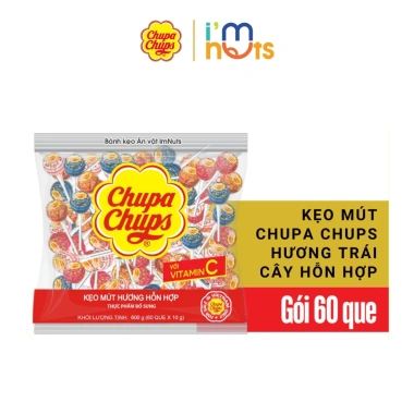 Kẹo Mút Chupa Chups Hương Trái Cây 60 Que + Dâu Cola 58 Que Giá Ưu Đãi 82.000đ 2