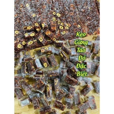 Kẹo mứt gừng táo đỏ thơm ngon - Giảm giá Tết 75k (giá gốc 96k) - Bánh kẹo Tết