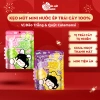 Kẹo Mút Mini Nước Ép Trái Cây 100% Vị Đào Trắng và Quýt Calamansi Đồ Ăn Vặt Tết