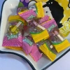 Kẹo Mút Mini Nước Ép Trái Cây 100% Vị Đào Trắng và Quýt Calamansi Đồ Ăn Vặt Tết 5
