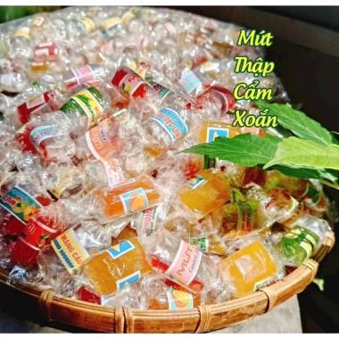 Kẹo Mứt Thập Cẩm Xoắn Thơm Ngon - Giảm giá Tết 65k, Hương vị đậm đà, Quà Tết 2